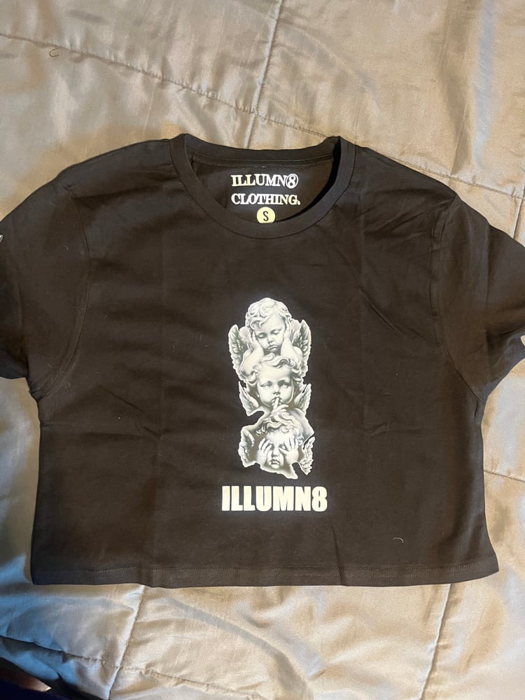 Image of hear no evil illumn8  crop top