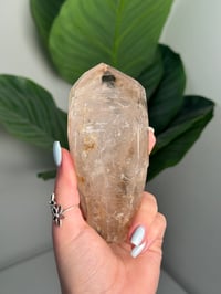 Image 1 of XL QUARTZ ENHYDRO WITH 3 MOVING BUBBLES -BRAZIL-