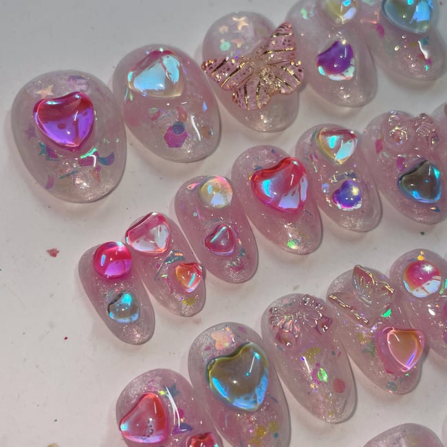"Faerie Dust" Short Round, 24pcs