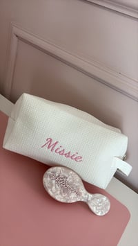 Image 2 of Personalised Diamante Mini Hairbrush