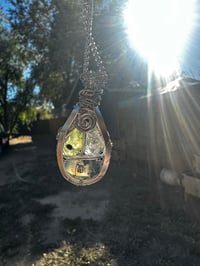 Image 2 of Prehinite, Quartz & Garden