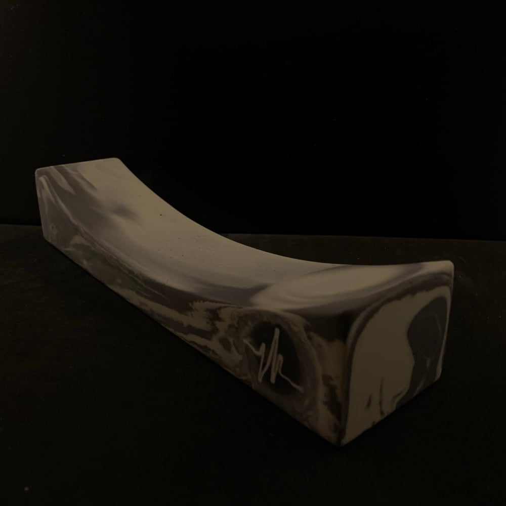Image of Wired Ramps U Bench (Dark Grey and Slime Yellow)