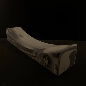 Image of Wired Ramps U Bench (Dark Grey and Slime Yellow)