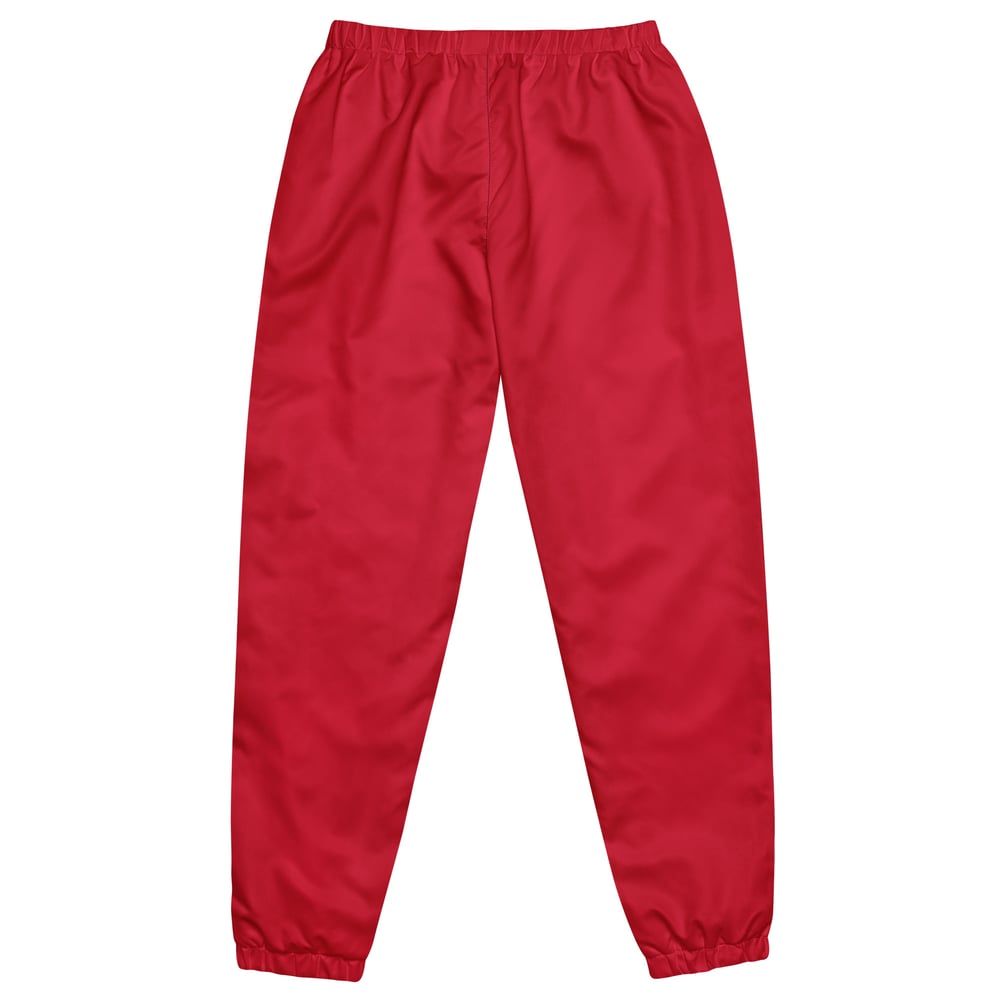 Dripped Up Joggers (Red/White)