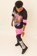 Image 4 of Pink/ Black Set