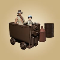 Image 2 of Mine Cart 