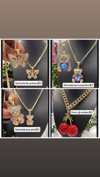 Gold necklace PICK INSIDE