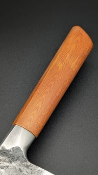 Image 2 of Thinned out Forged Integral Nakiri 180mm | 115CrV3 | Micarta