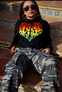 Image 2 of More Aloha Crop Hoodie