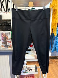 Image 1 of Athleta black ribbed tights