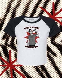 Image 1 of WWJD Raglan Baby Tee 