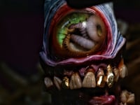 Image 14 of Parasite cyclops - Glow in the Dark Bic Lighter Sleeve OOAK