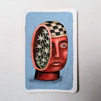 Image 1 of "Les fleurs intérieures" - Original art