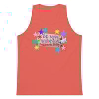 Image 22 of Be More Whimsical Men’s premium tank top