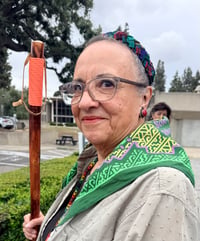 Image 2 of Melanie Cervantes "Solo el Pueblo Salva al Pueblo" Bandana
