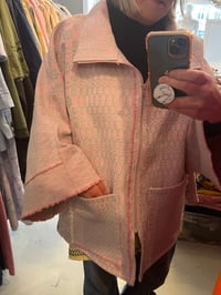 Image 19 of Poncho jacket, rose (one size)