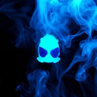 Image 1 of Soul eater toad (single cast resin) blue glow