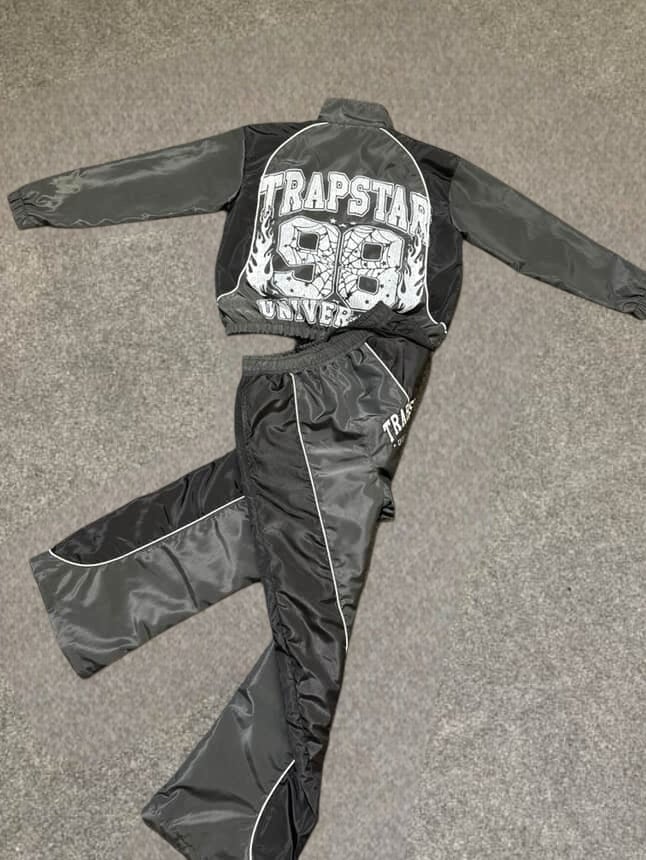 Image of Black Trapstar University “Swishy” Track Set