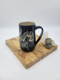 Image 1 of Black Ginko Mug
