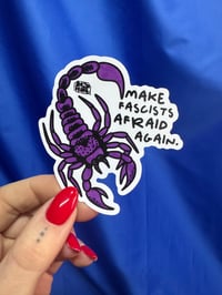 Make Fascists Afraid Again Sticker