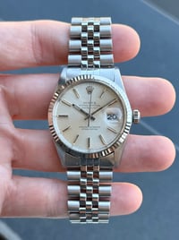 Image 2 of ROLEX DATEJUST 16014 SILVER
