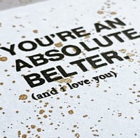 Image 3 of A Belter of a Card