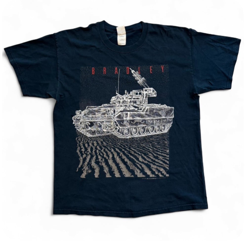 Image of 1990s Bradley Tank Blackbird Graphic Tee (L)