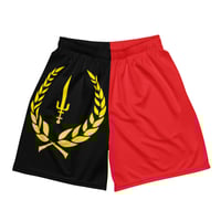 Image 2 of BLACK AMERICAN HERITAGE SHORTS