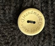 Image 3 of Knitted Cushion Wednesday Design, Cover & Insert, Handmade 18” x 18”