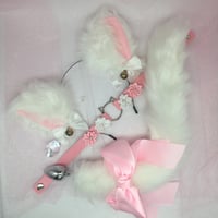 White/pink kitten PetPlay 🐈‍⬛ 