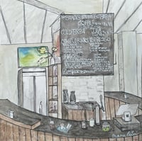 Stacks Espresso Bar-Broadway love print