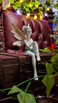 Image 6 of 👑The Armored Kingdom Everbloom Fairy of the Silver Forest Statue