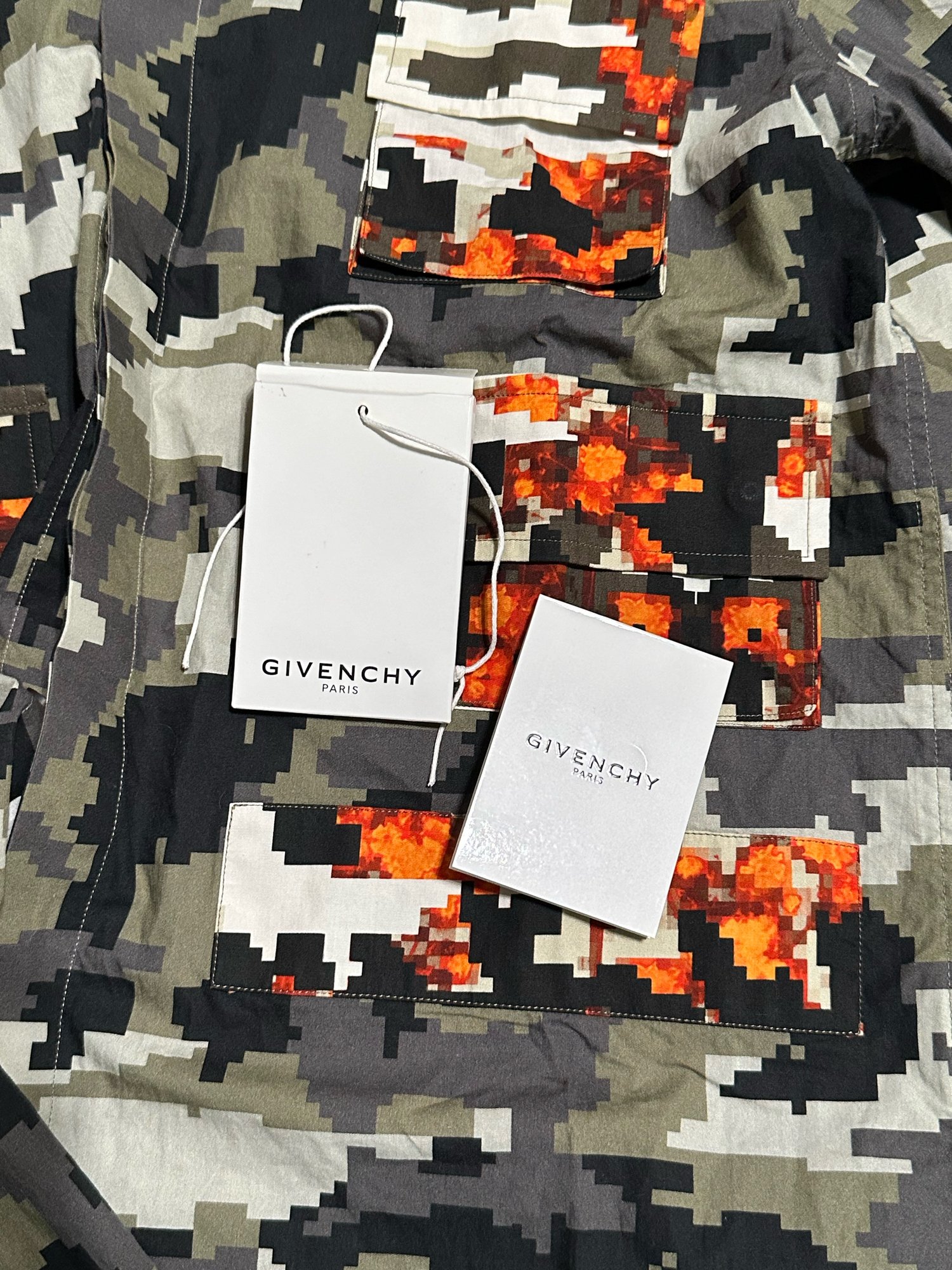 Image of Givenchy Digi Camo Shirt