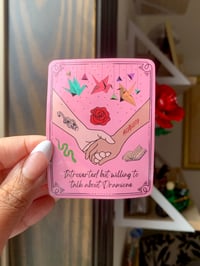 Image 2 of Dramione Tarot Card Sticker
