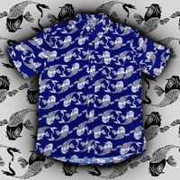 Blue Koi Shirt 鯉