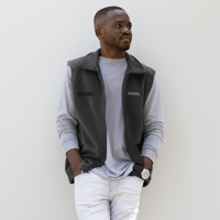Image 5 of DISOBEY EMBROIDERED COLUMBIA FLEECE VEST