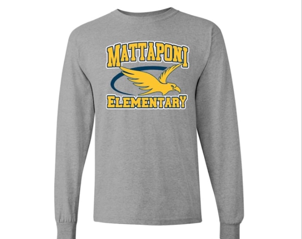 Image of Mattaponi Long-sleeved Navy T shirt