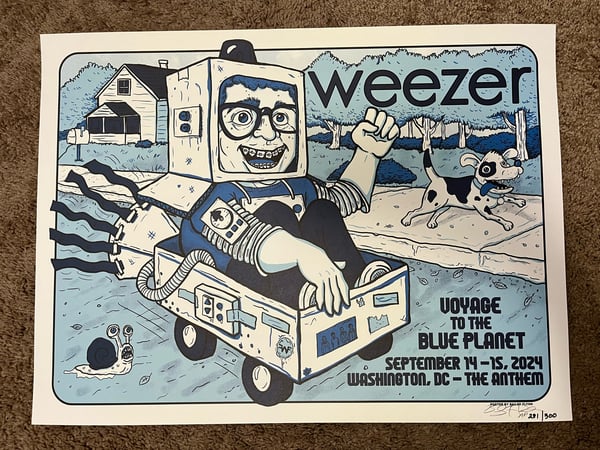 Image of Weezer-Washington DC 9/14-9/15 2024