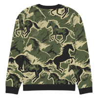 Image 2 of JACKHF CAMO PIXELATED  Knitted crew neck sweater