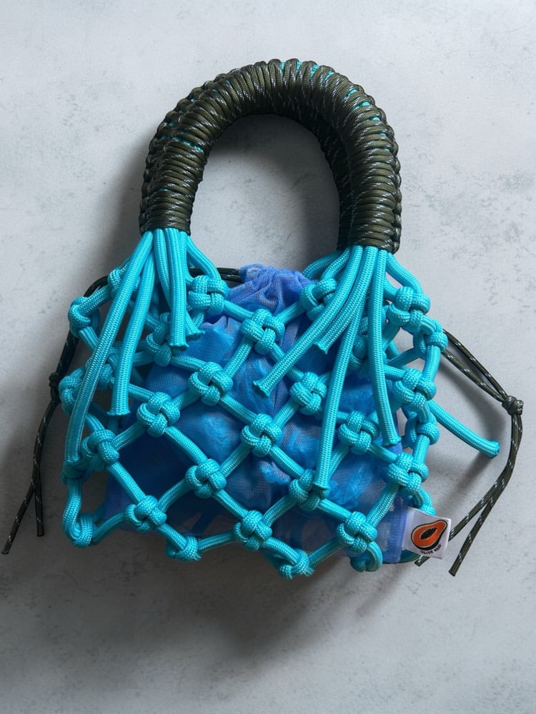 Image of Sunshine Bag- Blue/ Khaki Green