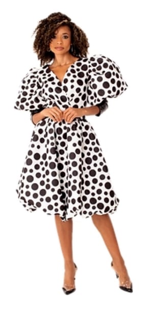 Image of Dress of love polkadots