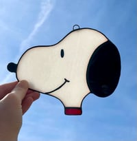 Image 2 of Stained Glass Snoopy