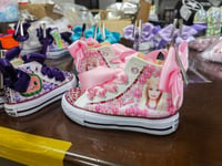 Image 5 of Barbie Toddler Girls Custom Canvas Shoes