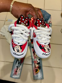 Image 3 of KIDS RED MINNIE MOUSE SHOES