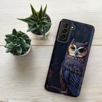 Image 22 of Baroque Style Gothic Inspired Owl Oil Painting Tough case for Samsung®