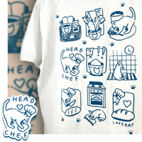 Image 1 of "HEAD CHEF" T-SHIRT