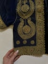 antique ottoman velvet embroidered crop jacket