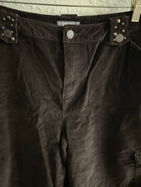 Image 6 of New Sz 14 Apt.9 Brown corduroy cargo studded shorts #1105*15