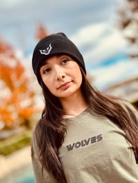 Image 4 of WOLF Logo Beanie