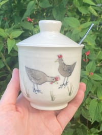 Image 2 of Chicken Decorated Lidded Pot